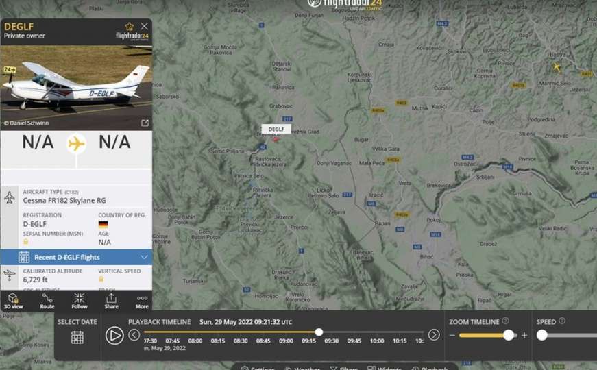 Hrvatski mediji objavili ko je bio u avionu: Pilot odmah javio probleme kontroli